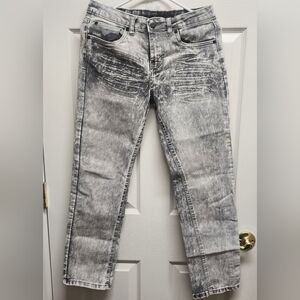 Boy's Distressed Gray Steve's Jeans
